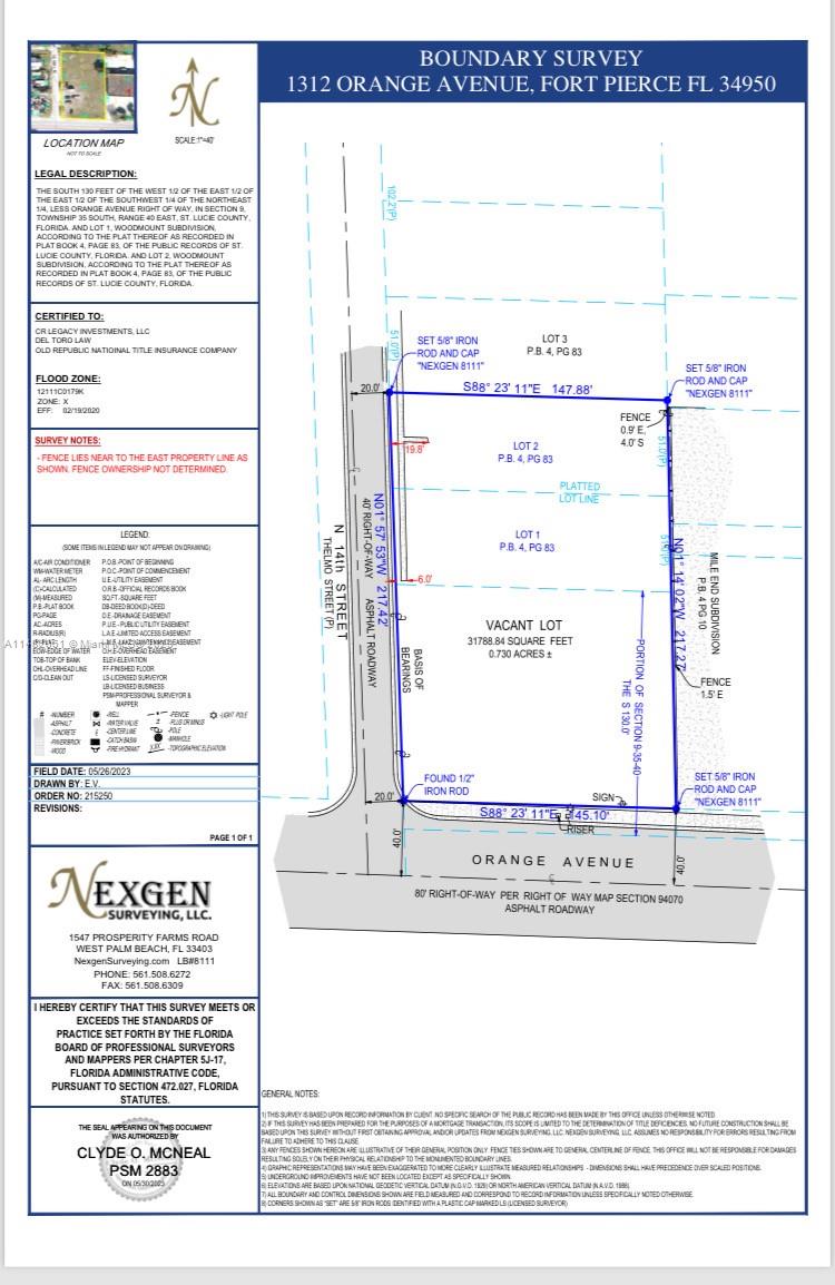 1ad5be0d-2851 130 N 14th St, Fort Pierce FL 34950 — #A11482051