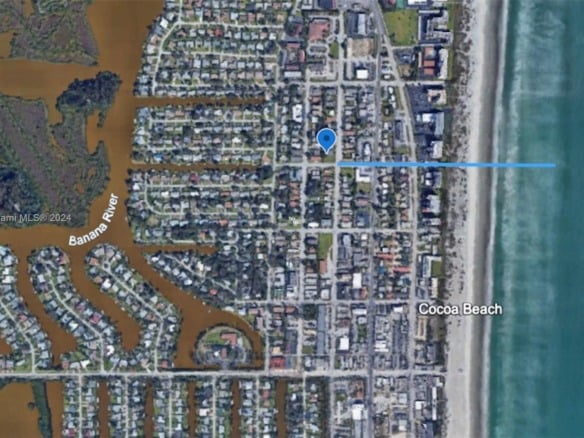 300 N Brevard Avenue, Cocoa Beach FL 32931 — #A11640205