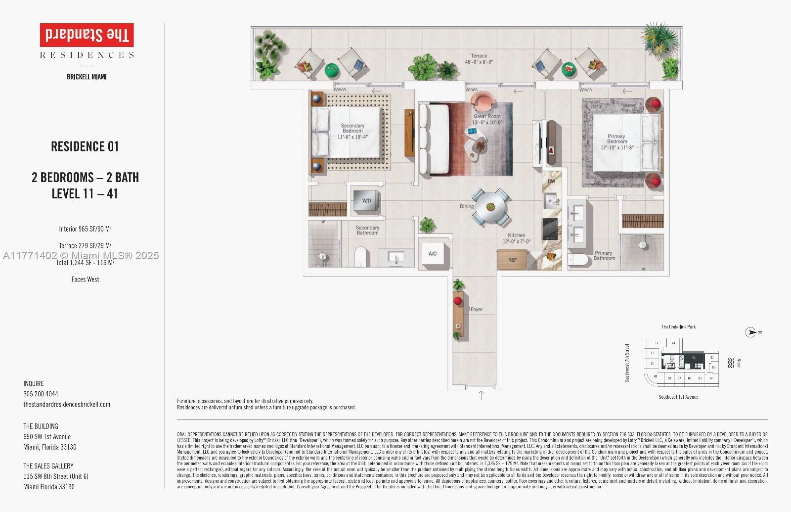 690 SW 1 Avenue # 3901, Miami FL 33130 — #A11771402