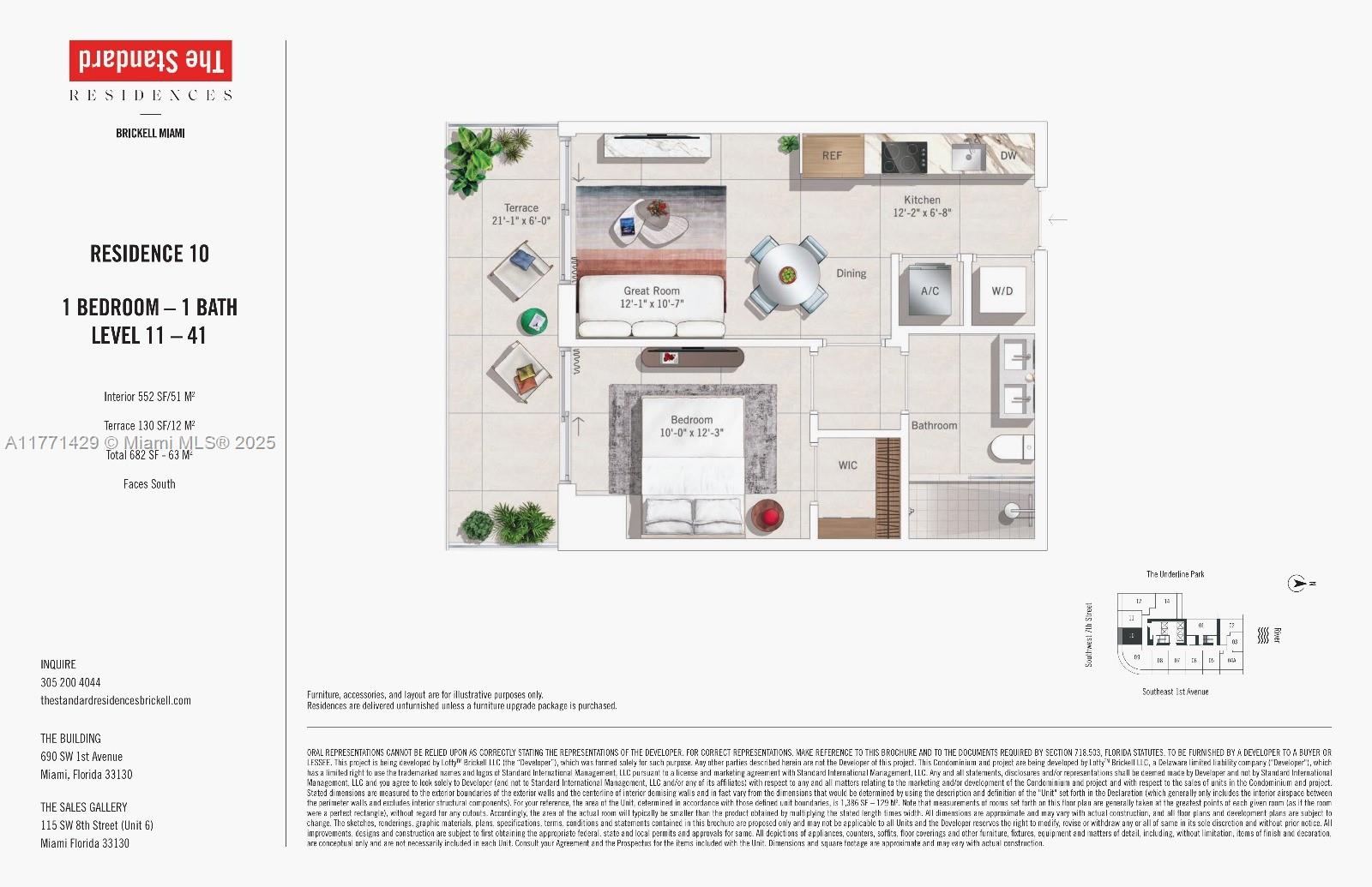 1ad5be0d-4832 690 SW 1 Avenue # 4010, Miami FL 33130 — #A11771429