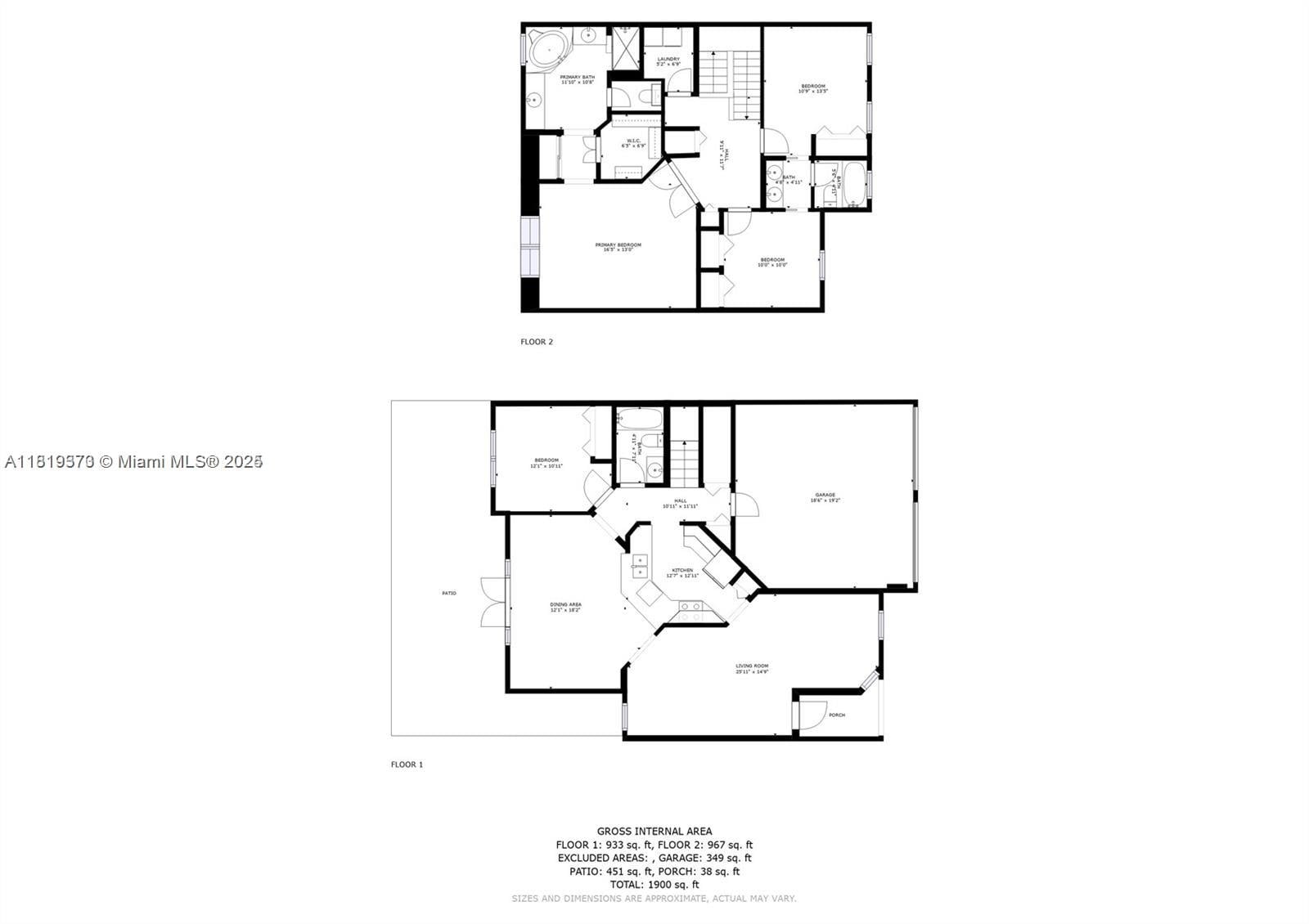 12281 SW 121st Ter, Miami FL 33186 — #A11819373