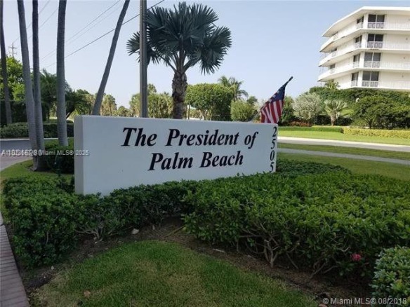 2505 S Ocean Blvd # 2070, Palm Beach FL 33480 — #A11823697
