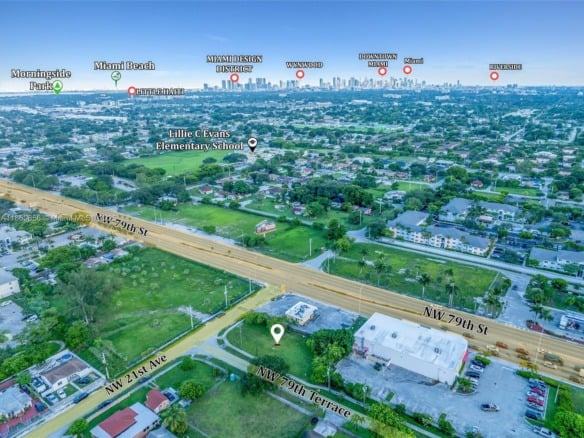 21 ave, Miami FL 33147 — #A11860856
