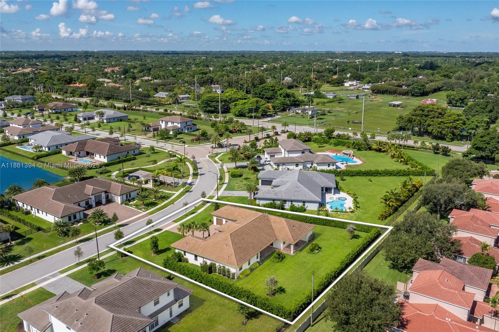 11125 N Sierra Ranch Dr, Davie FL 33324 — #A11861394