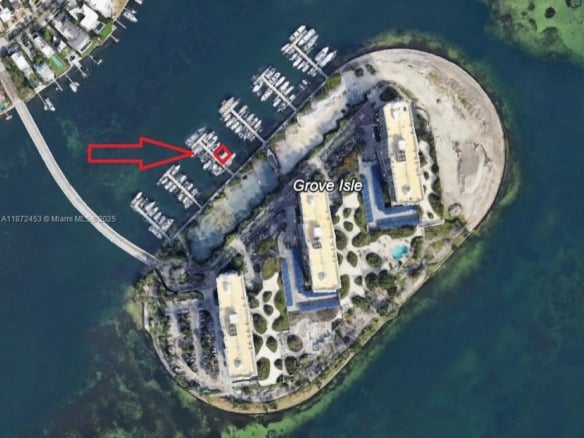 4 Grove Isle Drive Slip C-13, Coconut Grove FL 33133 — #A11872453