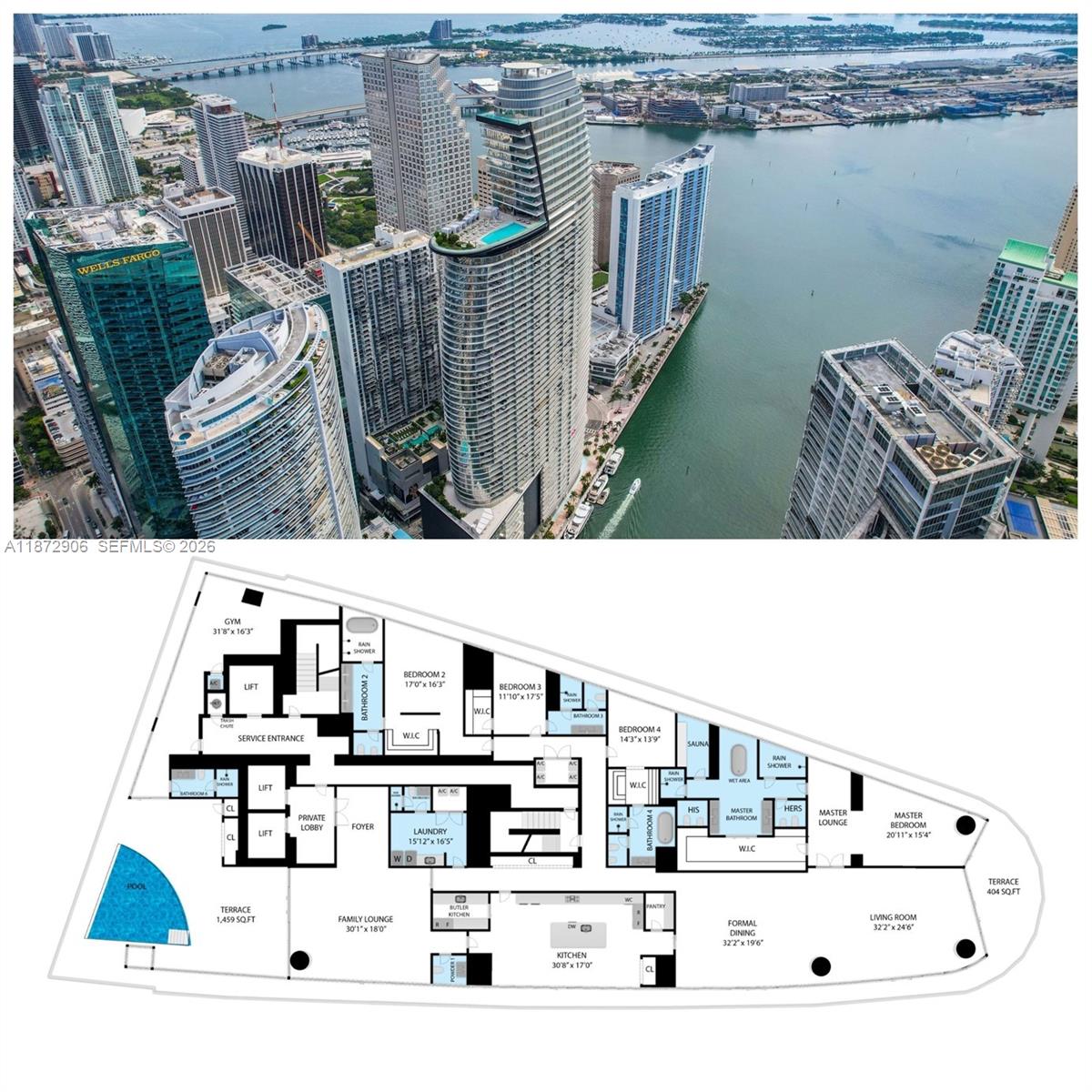 300 Biscayne Blvd Way, Miami FL 33131 — #A11872906