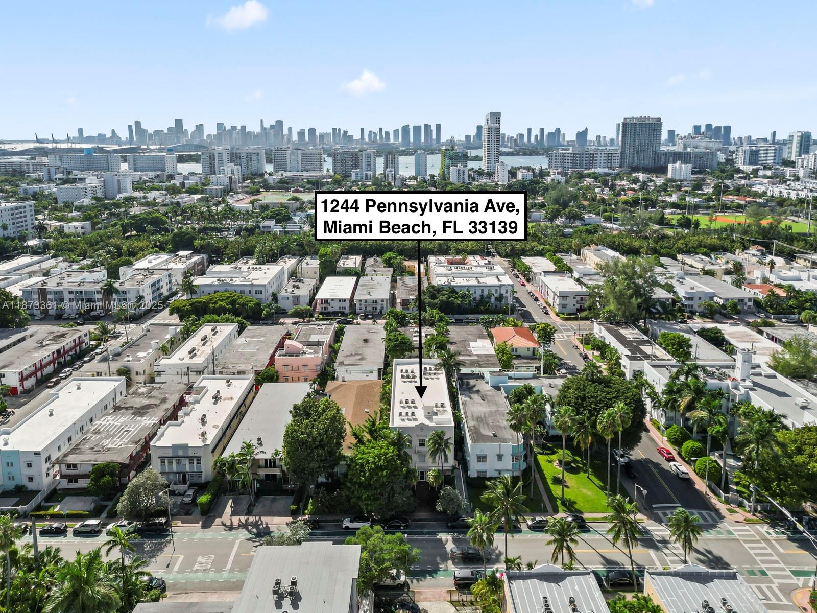 default 1244 Pennsylvania Ave # 302, Miami Beach FL 33139 — #A11873361