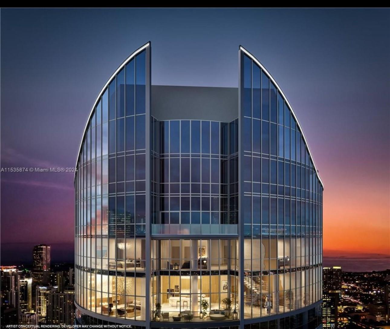 851 NE 1st Avenue # 2606, Miami FL 33132 — #F10423394