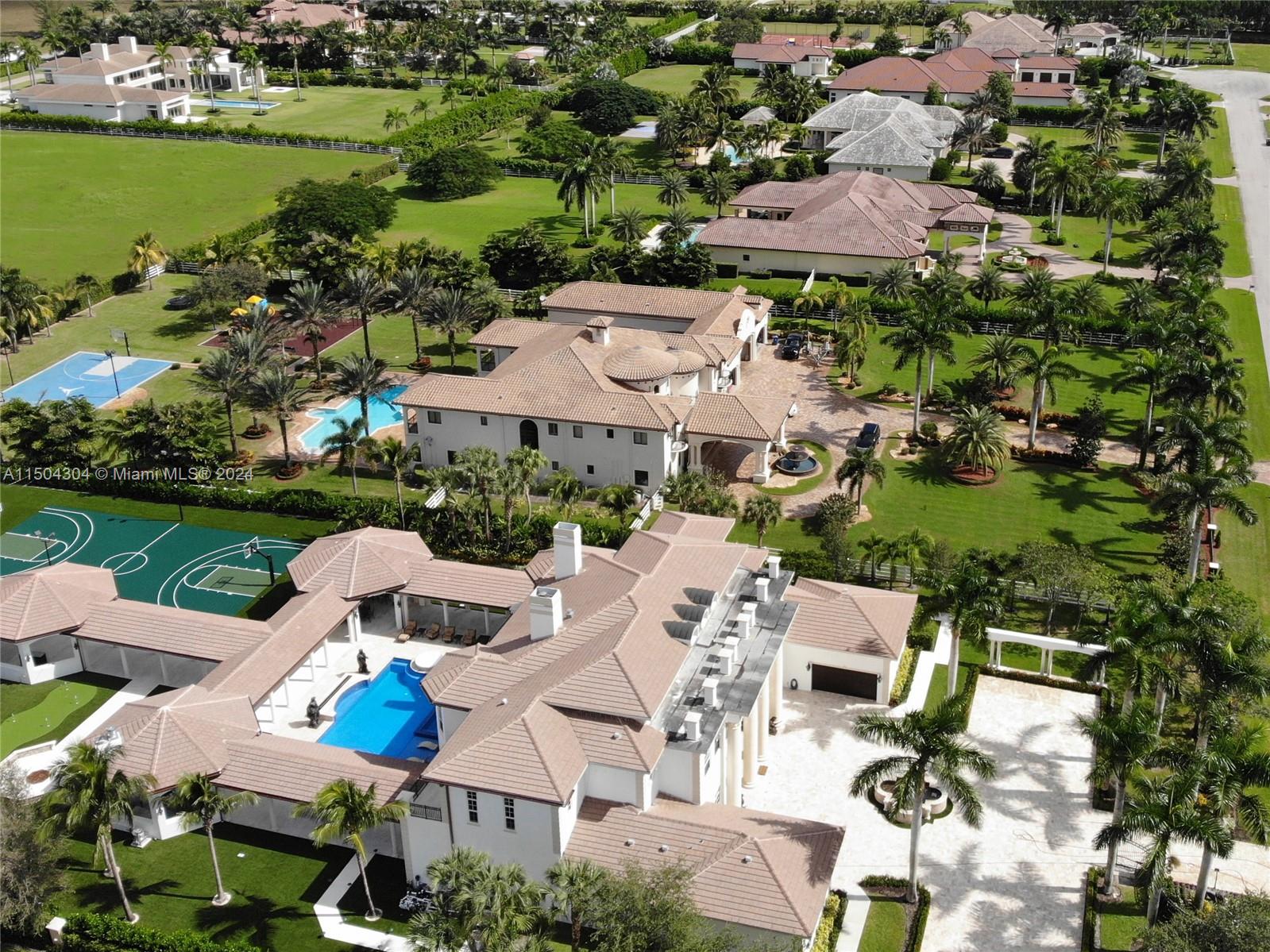 created by dji camera 16825 Stratford Ct, Southwest Ranches FL 33331 — #A11504304
