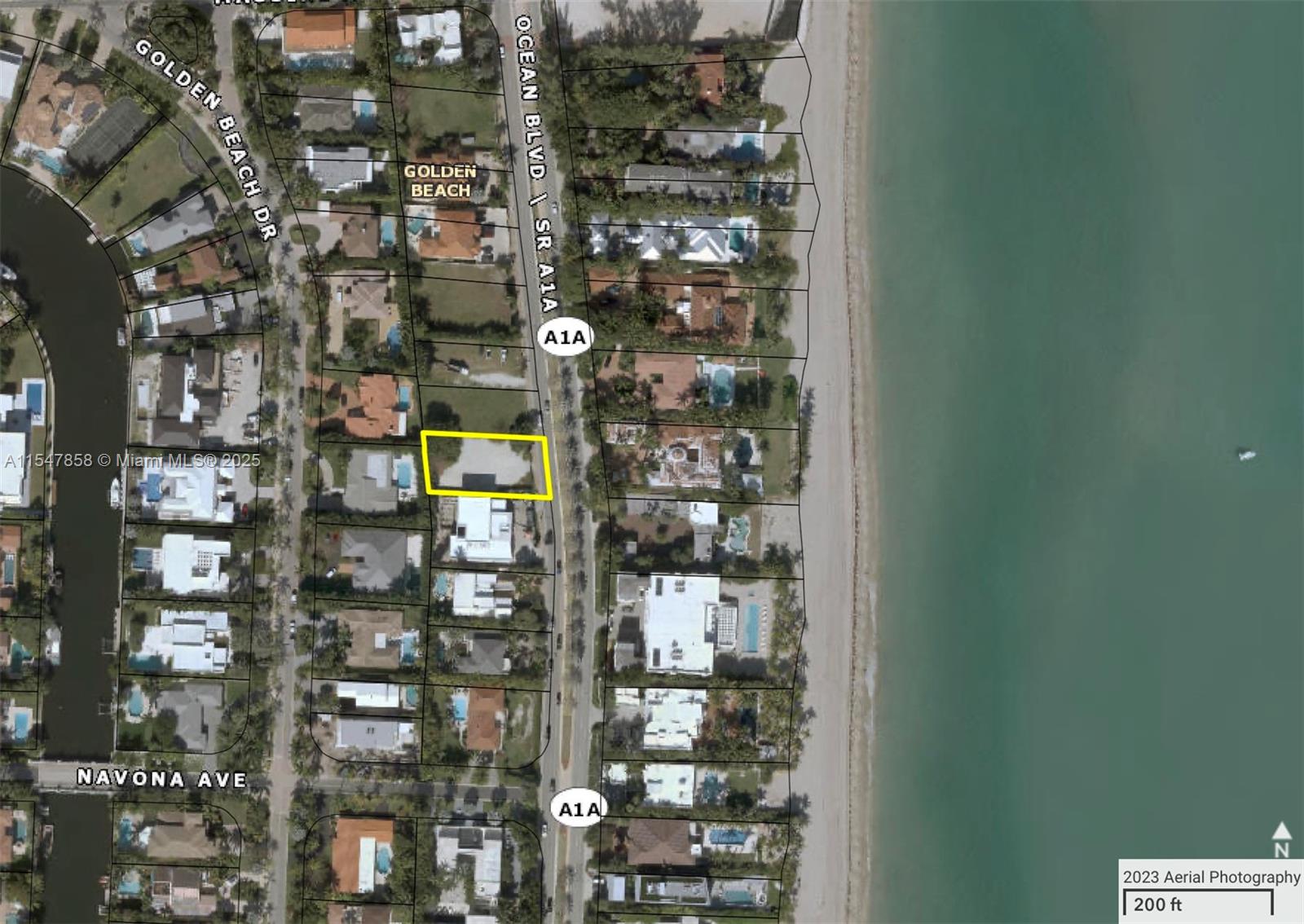 624 Ocean Blvd, Golden Beach FL 33160 — #A11547858