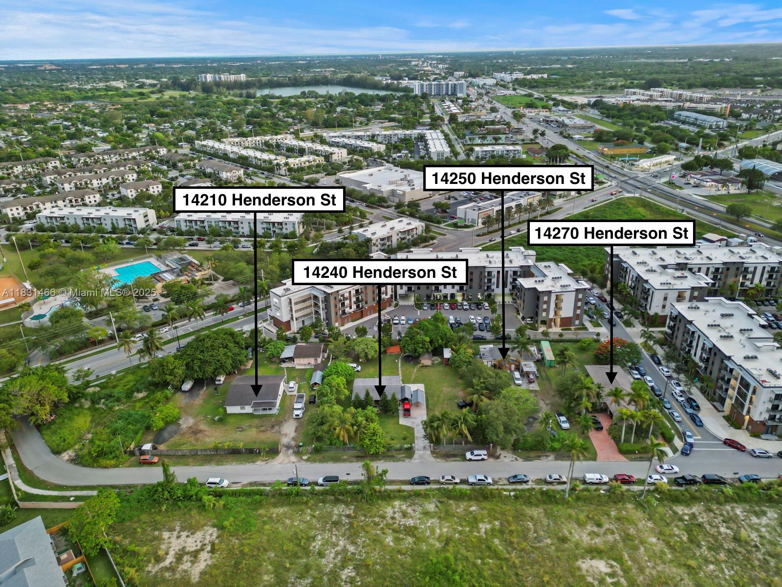 default 14240 Henderson St, Homestead FL 33032 — #A11831466