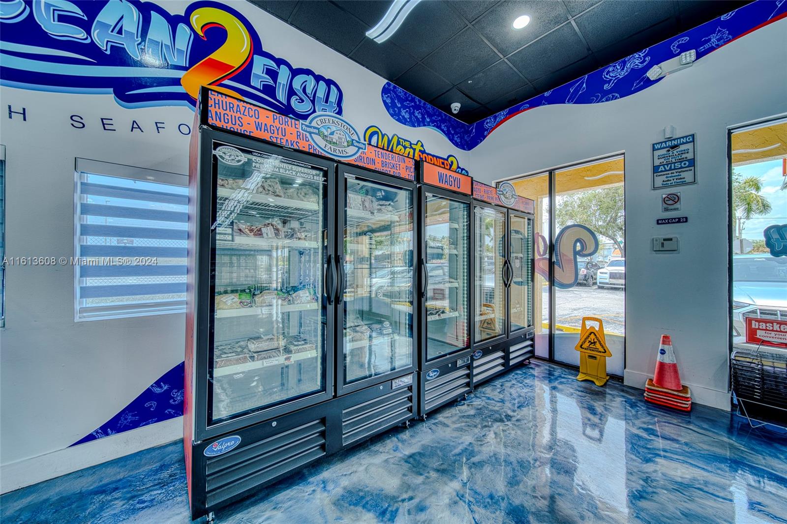 Top of The Line Fish & Seafood Market With Distribution in Miami, Miami FL 33186 — #A11613608