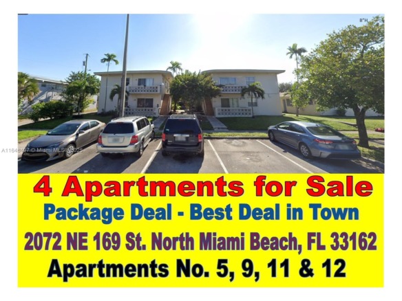 2072 NE 169th St # 12, North Miami Beach FL 33162 — #A11648497
