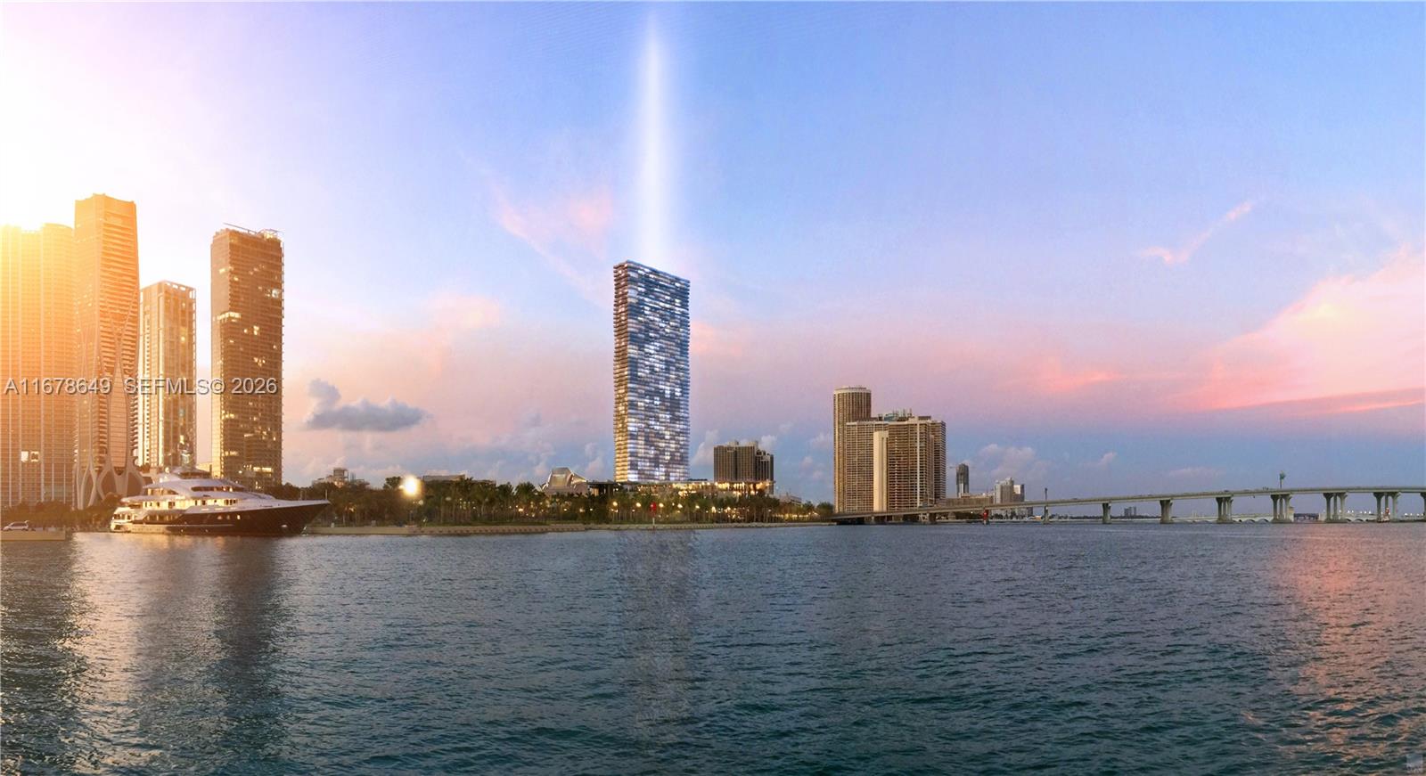 6dd28e9b-3555 1400 Biscayne Boulevard # 5104, Miami FL 33132 — #A11678649