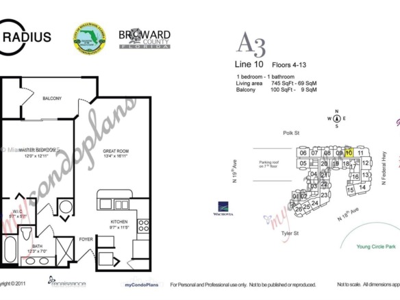 1830 Radius Dr # 810, Hollywood FL 33020 — #A11723255