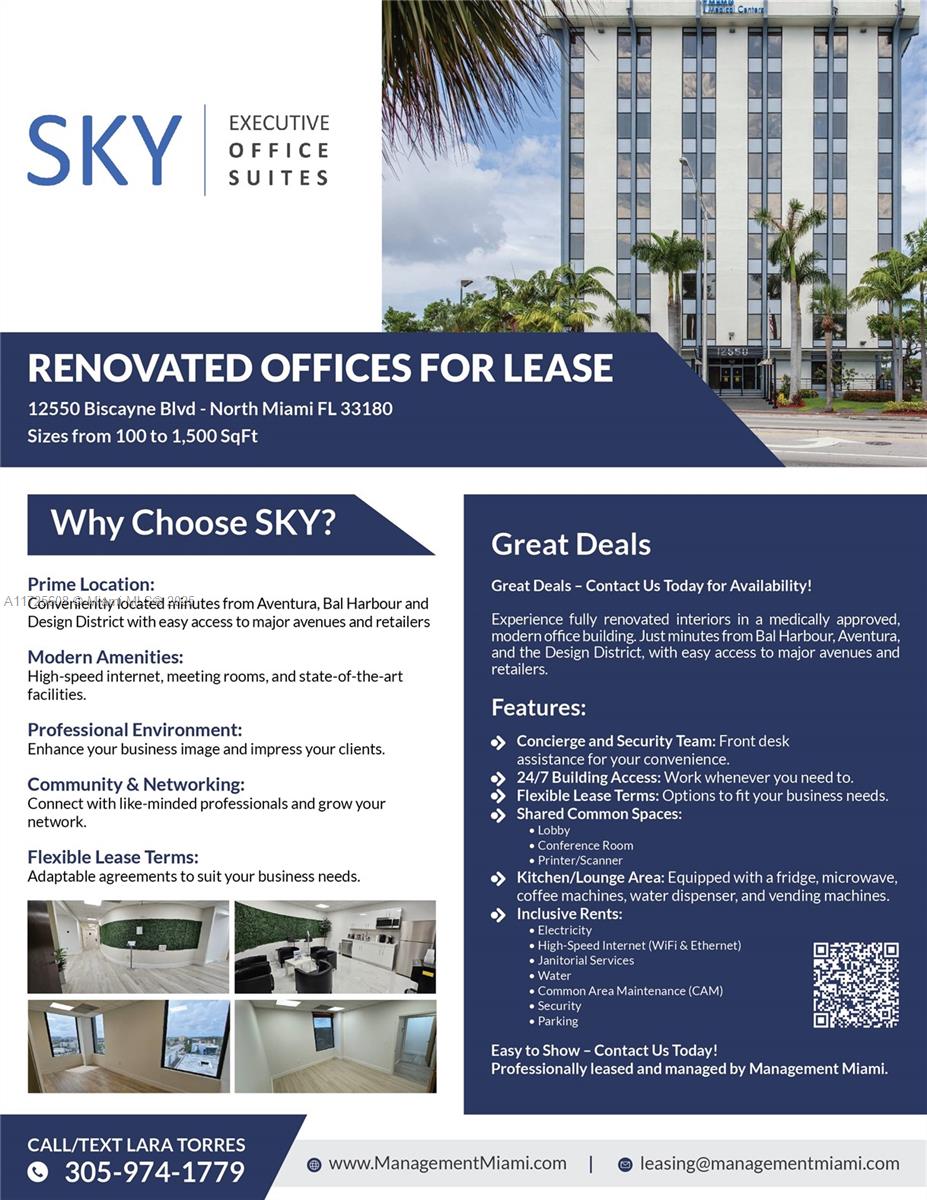 12550 Biscayne Blvd # 15, North Miami FL 33181 — #A11725608
