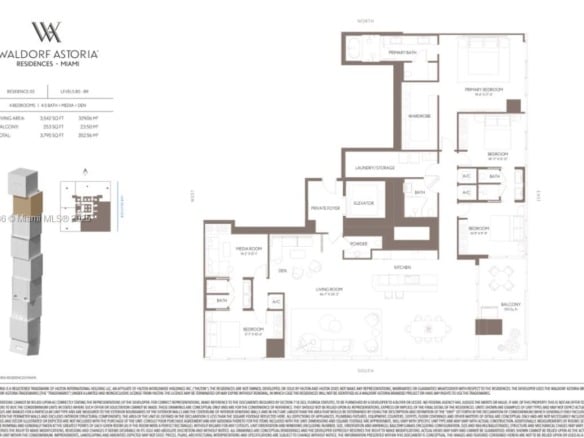 300 N Biscayne Blvd. # 8502, Miami FL 33132 — #A11814486