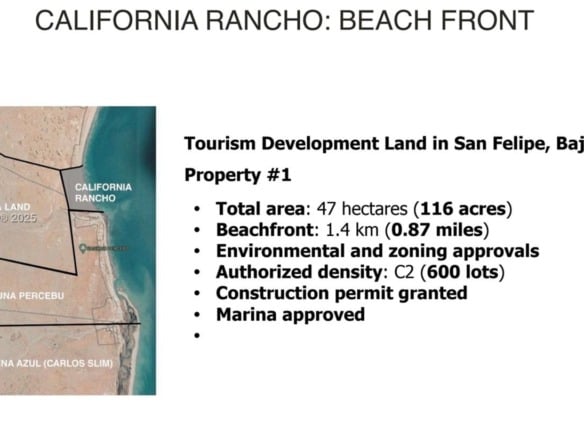 SAN FELIPE -RANCHO CALI SE Baja California, VA 23594 — #A11816431