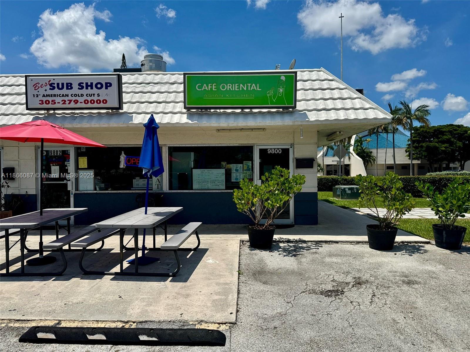 6dd28e9b-719 Asian Restaurant With Terrace For Sale Near Dadeland Mall, Kendall FL 33156 — #A11866087
