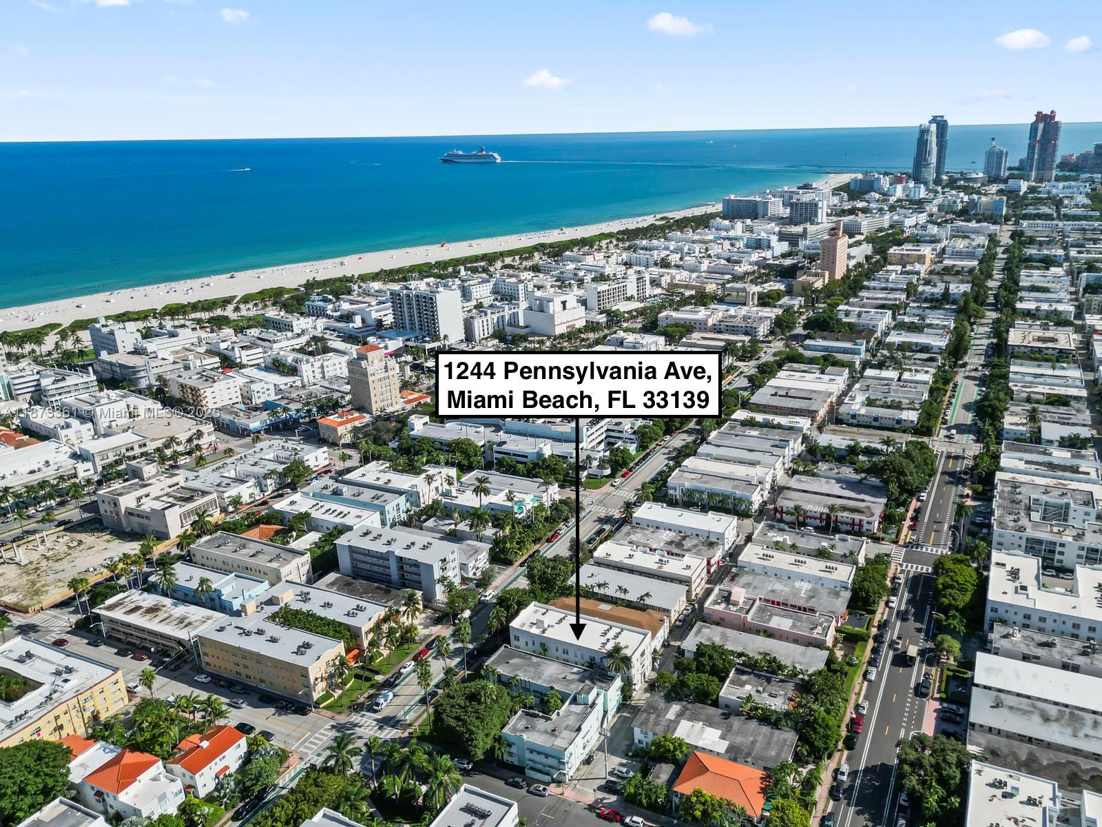 default 1244 Pennsylvania Ave # 302, Miami Beach FL 33139 — #A11873361