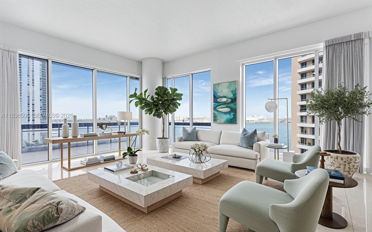 900 Brickell Key Blvd # 1002, Miami FL 33131 — #A11536506