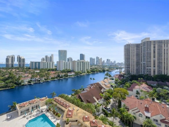 19667 Turnberry Way # 14C, Aventura FL 33180 — #A11705985