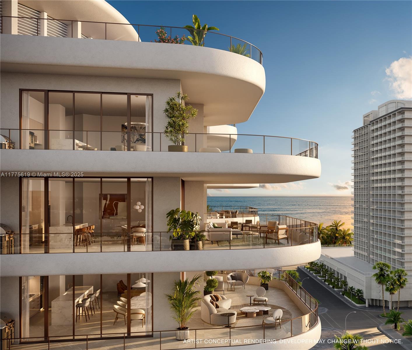 83dcefb7-5213 530 Birch Road # 601, Fort Lauderdale FL 33304 — #A11775619