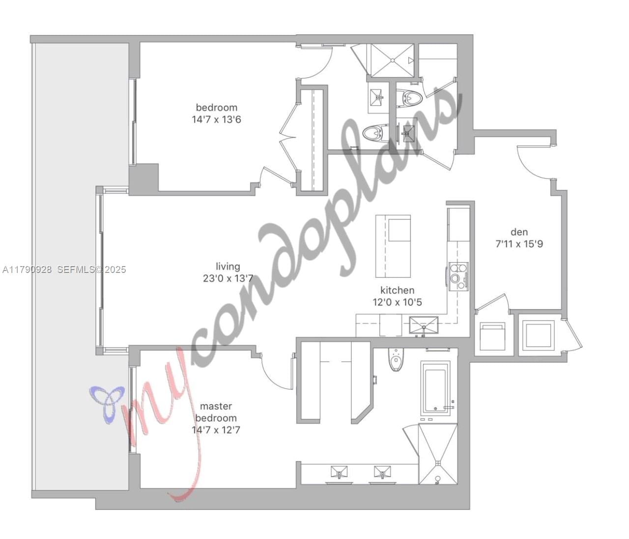 88 SW 7th St # 810, Miami FL 33130 — #A11790928