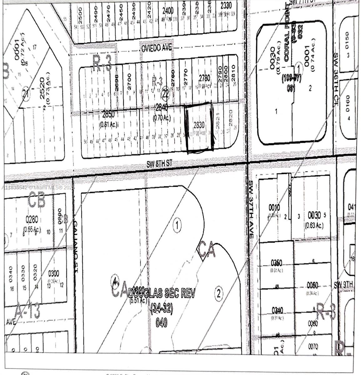83dcefb7-560 3717 SW 8th St, Coral Gables FL 33134 — #A11835542