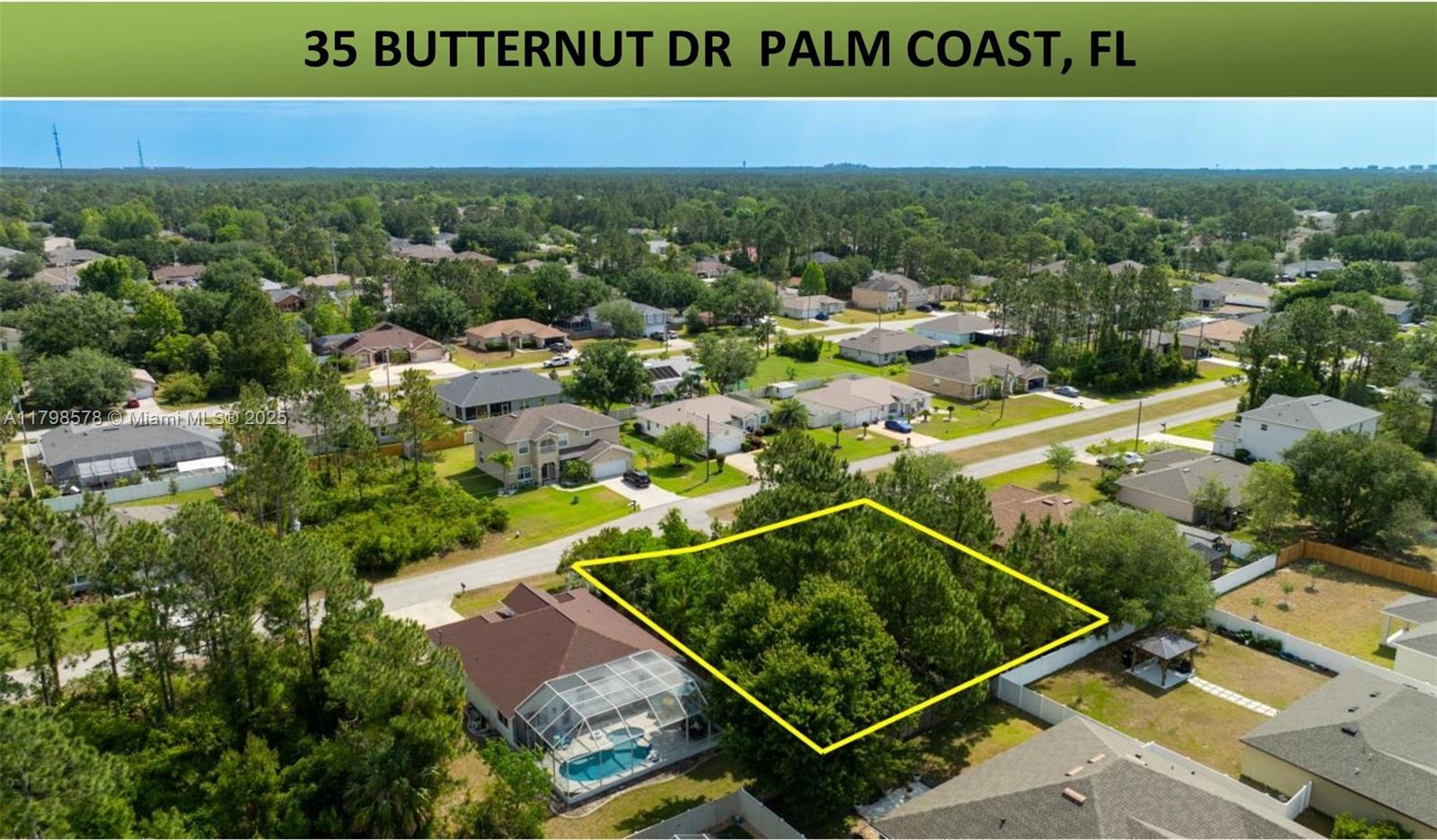 83dcefb7-5645 35 Butternut Dr., Palm Coast FL 32137 — #A11798578
