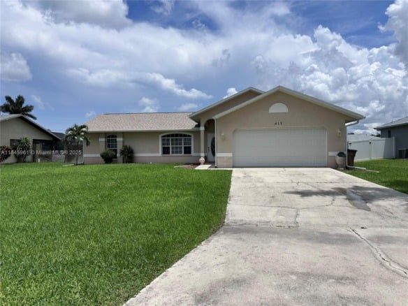 413 SW 43rd Terrace, Cape Coral FL 33914 — #A11845961