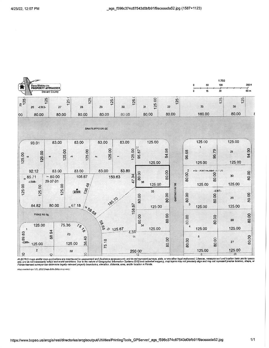83dcefb7-8417 2920 Gaffney Avenue SE, Palm Bay FL 32909 — #R10796410