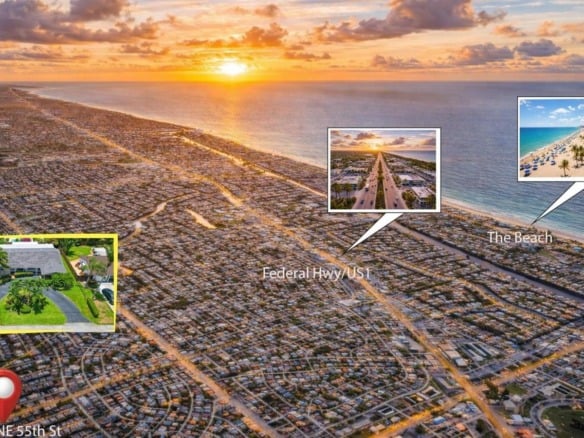 1425 NE 55th Street, Fort Lauderdale FL 33334 — #F10442160