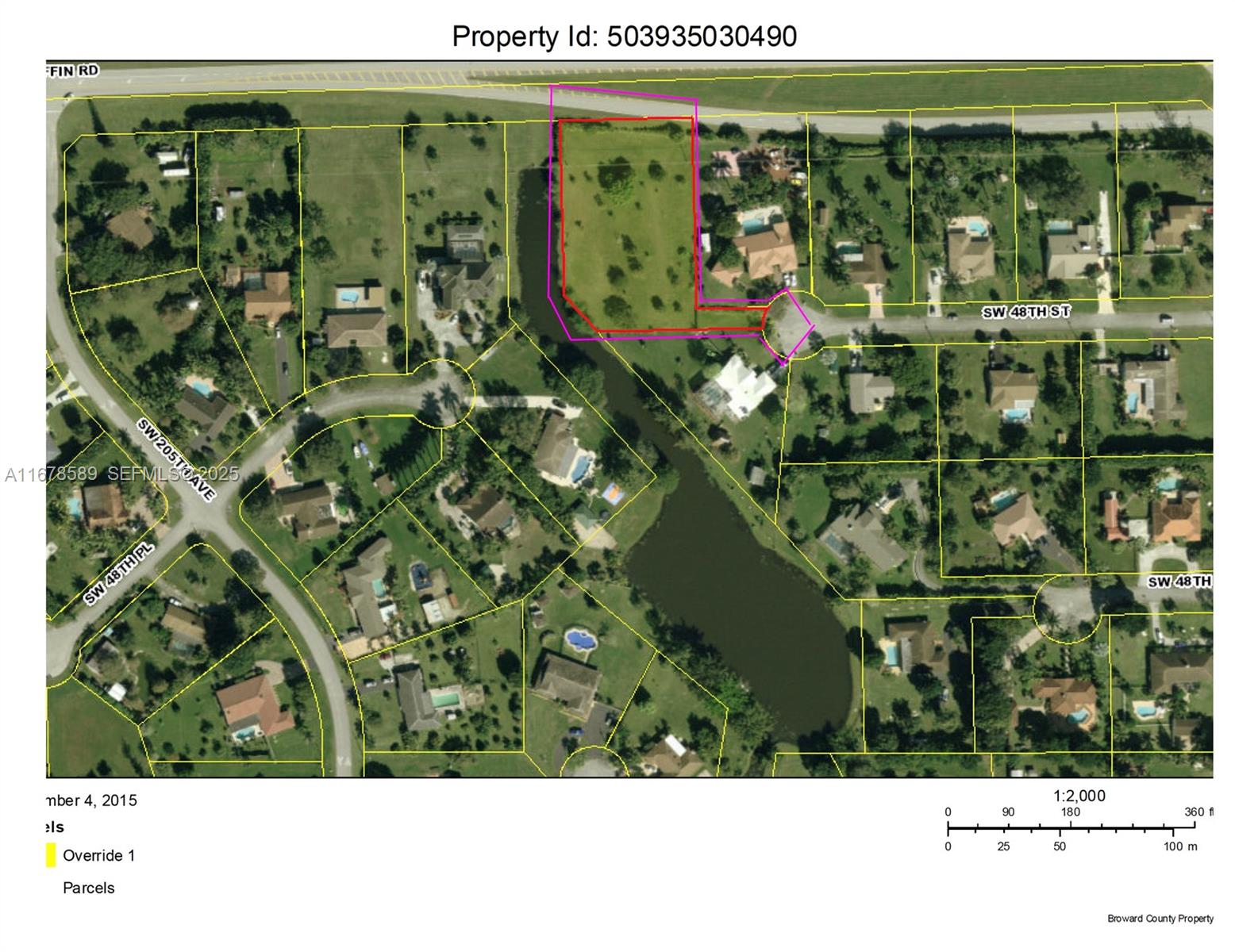 20321 SW 48th St, Southwest Ranches FL 33332 — #A11678589