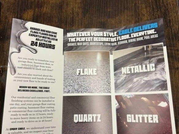 Concrete Coating & Epoxy Flooring Company, Unincorporated Dade County FL 33174 — #A11715152