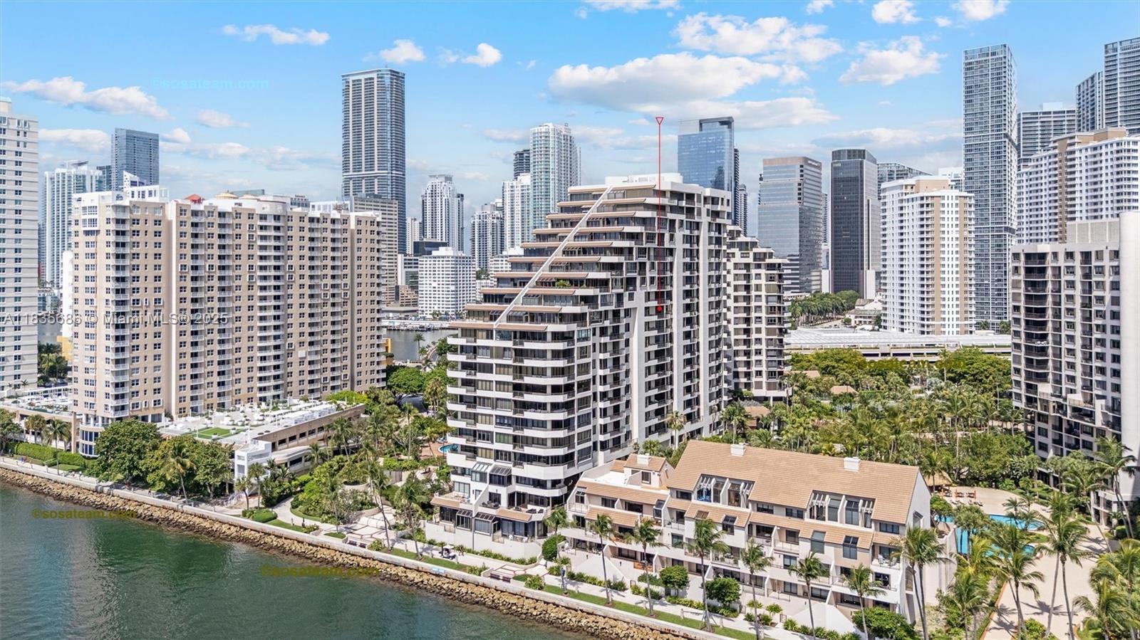 520 Brickell Key Dr # A1404, Miami FL 33131 — #A11835686