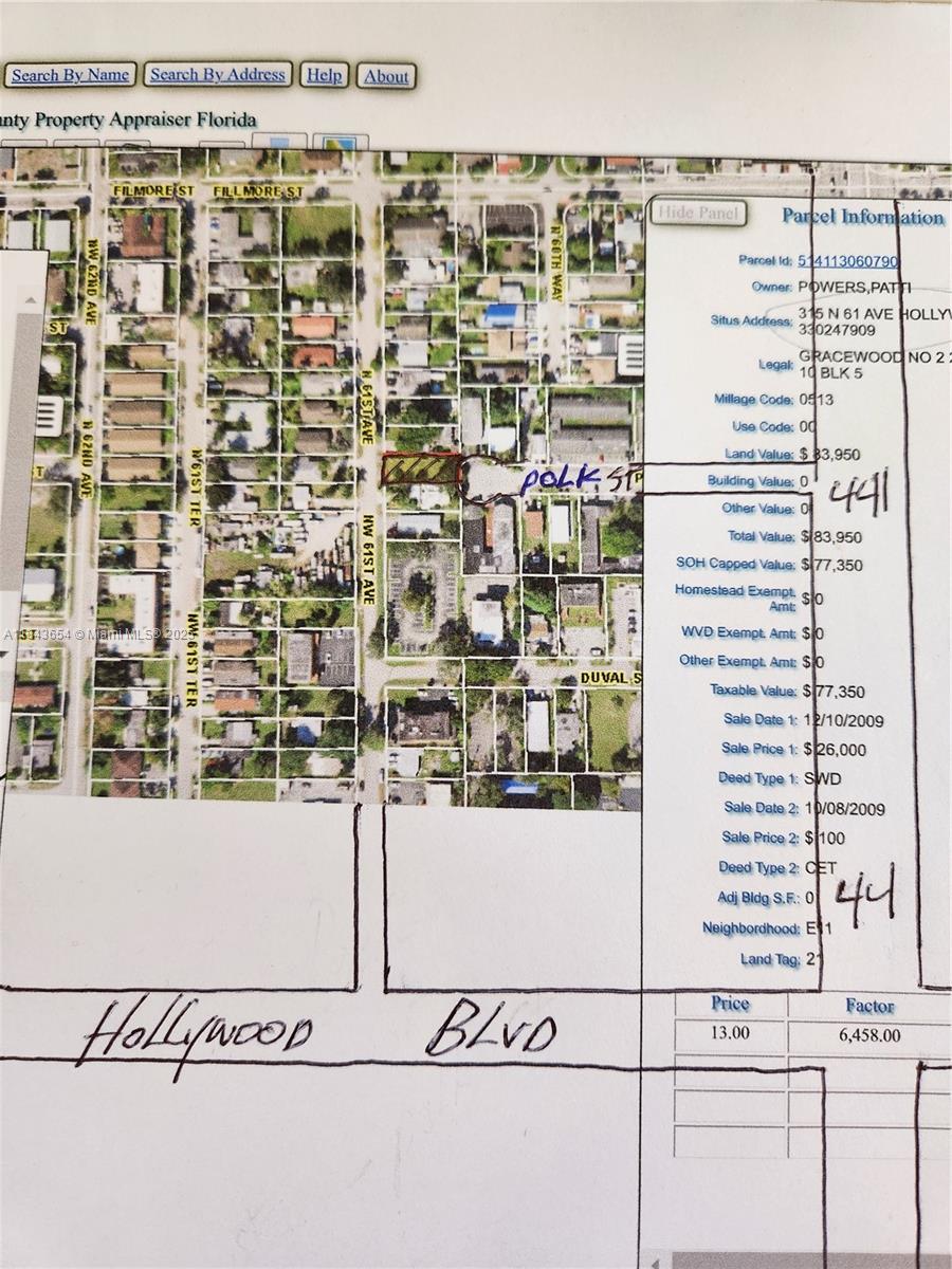 84b12bae-5938 315 N 61st Ave, Hollywood FL 33024 — #A11843654