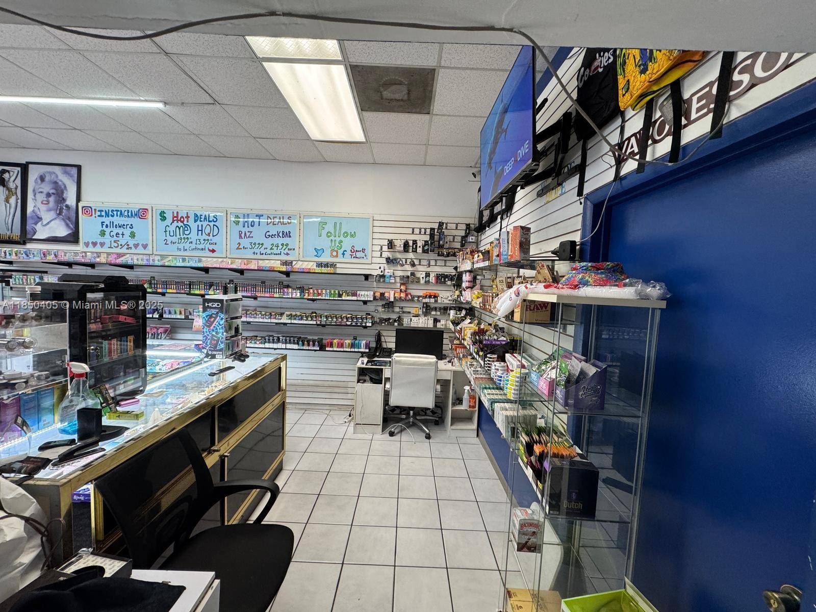 Smoke Shop for Sale Prime Doral Location, Doral FL 33172 — #A11850405