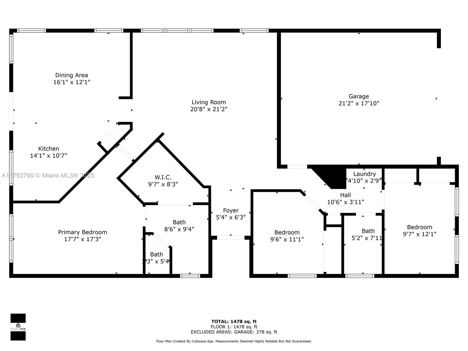 7324 NW 1st Pl, Plantation FL 33317 — #A11782780