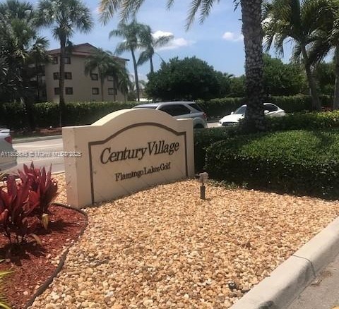 12500 SW 5th Ct # 210M, Pembroke Pines FL 33027 — #A11805645