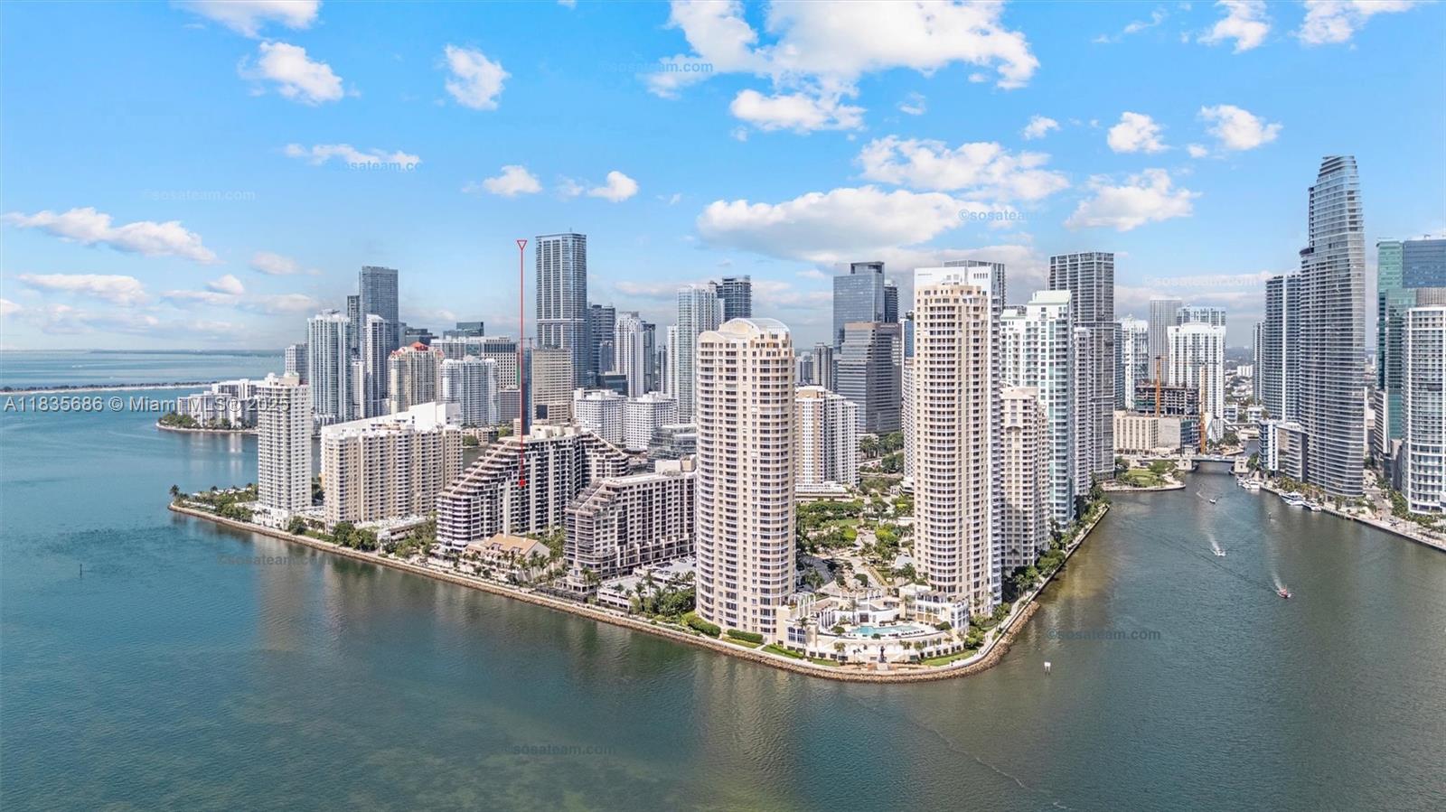 520 Brickell Key Dr # A1404, Miami FL 33131 — #A11835686